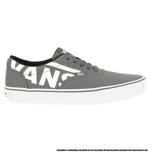 Vn 0 a 3 mtfvf 41 Vans Doheny Grande Logotipo (Pewter/Branco) Tênis  Masculino Tamanho 9.5 | eBay