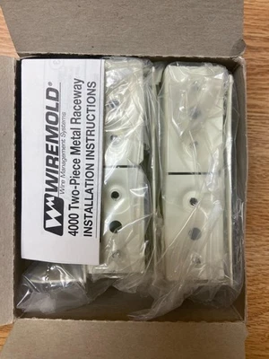 LEGRAND Wiremold V4010B 4000 Series Raceway Blank End Fitting Ivory