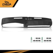 Fit For 1973-1980 Chevy C10 Trucks Dash Cover Dashboard Overlay Black 18-602-BLK