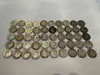 lot of 50 silver roosevelt dimes