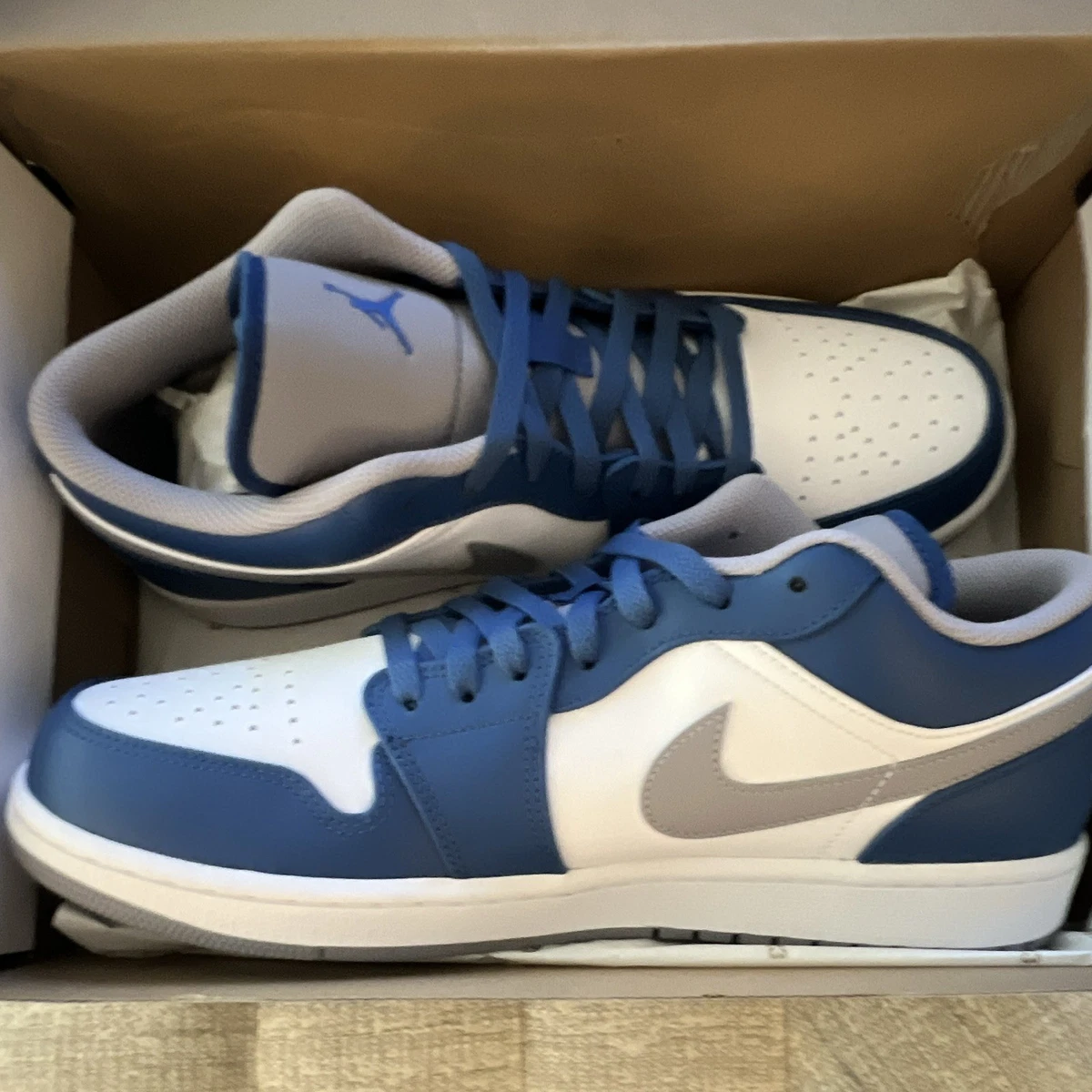 Jordan 1 Low Grey White for Sale | Authenticity Guaranteed | eBay