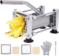 French Fry Cutter Professional Potato Cutter Stainless Steel