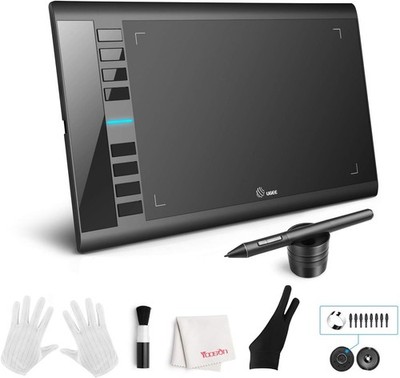 Grafiktablet 8192 Druck 10x6 Zoll für Künstler und Design