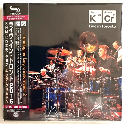 King Crimson Live in Toronto 2015 SHM-CD 2CD Paper Sleeve OBI POCS-1955/6 Japan - Photo 1/4