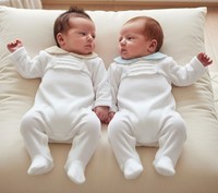 Baby Boy Velour Sleepsuit Babygrow Spanish All in One Pleats Blue Beige