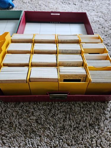 Kodak Kodaslide 400 Slide Trays File Box 400-Capacity Set of 2 for Projector