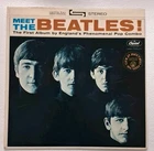 VTG Original Meet the Beatles! Record Cover-No Vinyl Cover/Sleeve Only Near MINT