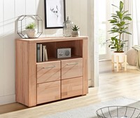Kommode Celle Home Affaire Sideboard Kernbuche Teilmassiv Breite 90Cm Anrichte