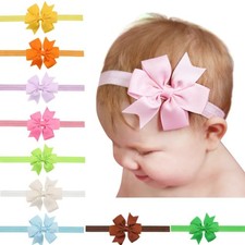 Baby Girl Headbands Newborn Infant Toddler Bow Hair Photo Accessories