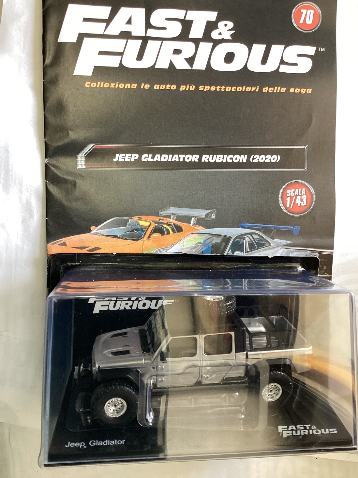 Jeep Gladiator Rubicon 2020 Fast & Furious 1:43 DeAgostini Die-Cast