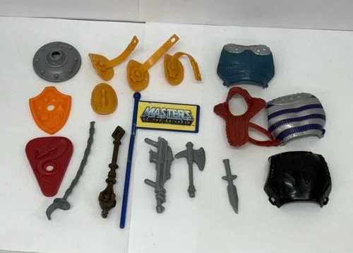 Vintage Masters Of The Universe 1980 Weapons&Accessories Mixed LOT Broken/Damg’d