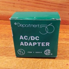 AC/DC ADAPTER 55026 for Department 56 Christmas Villages