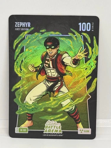 Zephyr Edition Bo Jackson Battle Arena 100 Power Glow BF-109 2026 Foil