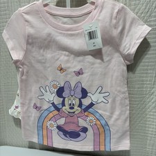 Disney Junior Minnie Mouse 2 Piece Short Set Size 5 t NWT