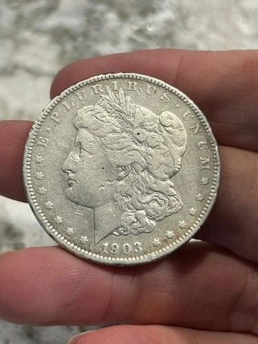 1903-O MORGAN SILVER DOLLAR VF DETAILS TOUGH CIRCULATED KEY DATE***