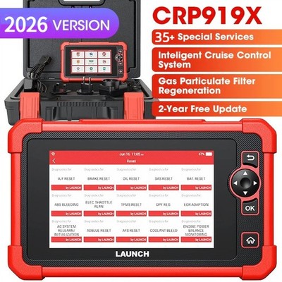 LAUNCH CRP919X All System Car Bidirectional Scanner OBD2 ECU Coding Diagnostic