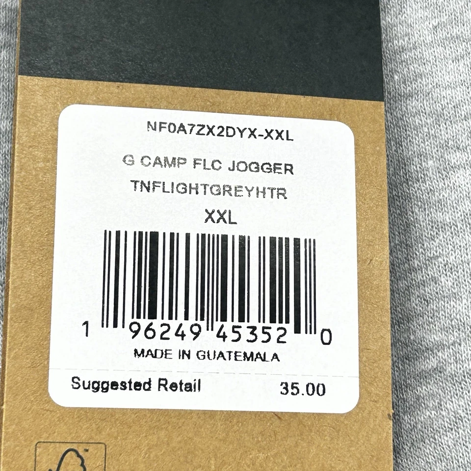 The North Face Jogger Girls XXL Gray Fleece NEW - Image 4 of 4