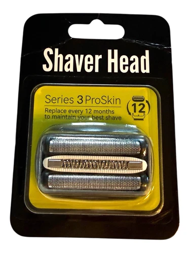 Series 3 ProSkin Replacement Pro Skin Shaver Head - Fits Braun S3 Shavers