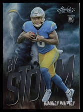 2025 Panini Absolute #12 Omarion Hampton By Storm