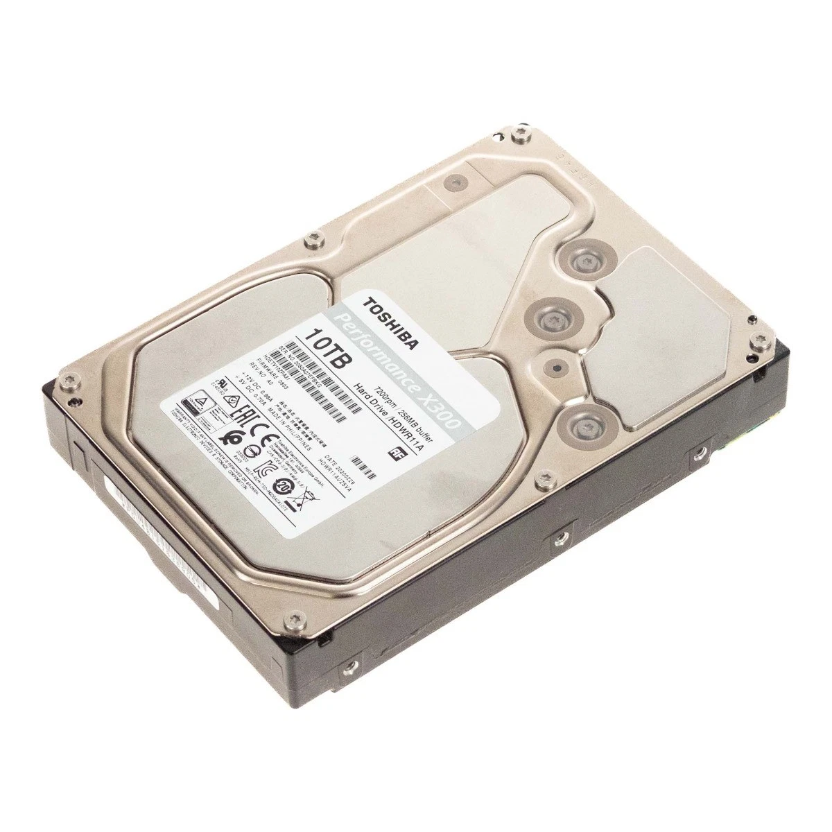 Toshiba Internal Hard Disk Drives 10 TB Storage Capacity for sale