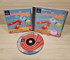Wipeout 2097 PS1 PlayStation 1 etichetta nera completo di manuale