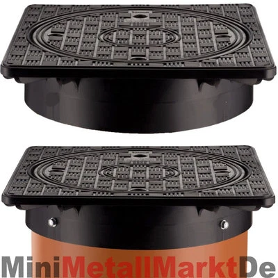 PRO SCHACHTDECKEL Ø 300-315 3T SCHACHTABDECKUNG KANALDECKEL GULLYDECKEL KG ROHR