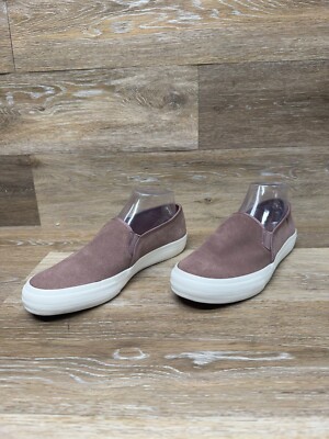 Keds Double Decker Dream Foam Mauve Suede Slip On Shoes Women's Size 