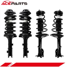4x Quick Complete Struts W/ Coil Spring Assemblies For 2000-05 Hyundai Accent