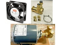 Welding Pump Fluid Cooler 115/230 VAC Motor & 230VAC  Auxiliary Cooling Motor