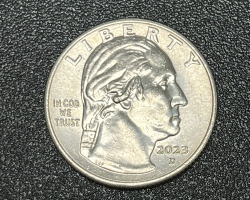 NEW ERROR - 2023 D - Jovita Idar Women’s Quarter Reads “In Cod We Trust