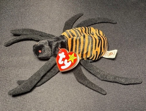 Vintage Ty Beanie Baby "Spinner" Style 4036 Not On Tag Retired 9/19/98