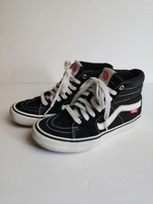 Vans Sk8-Hi Pro Black/White Skate Shoe Men 4.0 Women 5.5