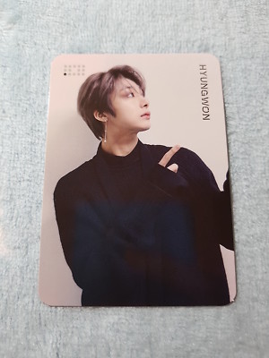MONSTA X 2nd Album ARE YOU THERE? Shoot Out Hyungwon Type-5 Photo Card K-POP(20