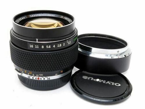 Objectif thorium Olympus OM G.Zuiko Auto-S 55 mm F1,2 excellent du Japon F/S - Photo 1 sur 4