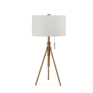 mid century tripod table lamp