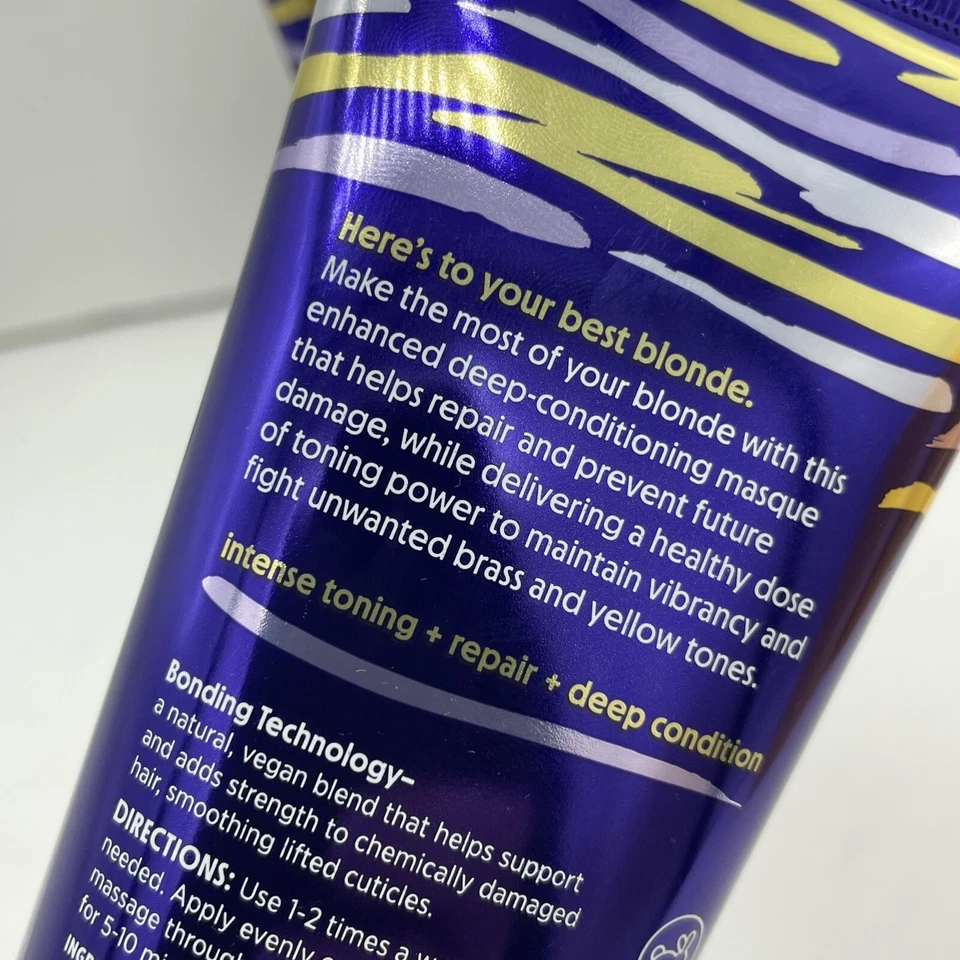 Not Your Mother's Blonde Moment, Tone & Repair Purple Mask, 8 fl oz (237 ml) x2 - Image 4 of 4
