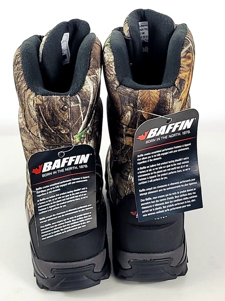 NWOB - Baffin Mens SUREFIRE Real Tree Edge Insulated Hunting Snow Boots Sz 10 - Image 4 of 4