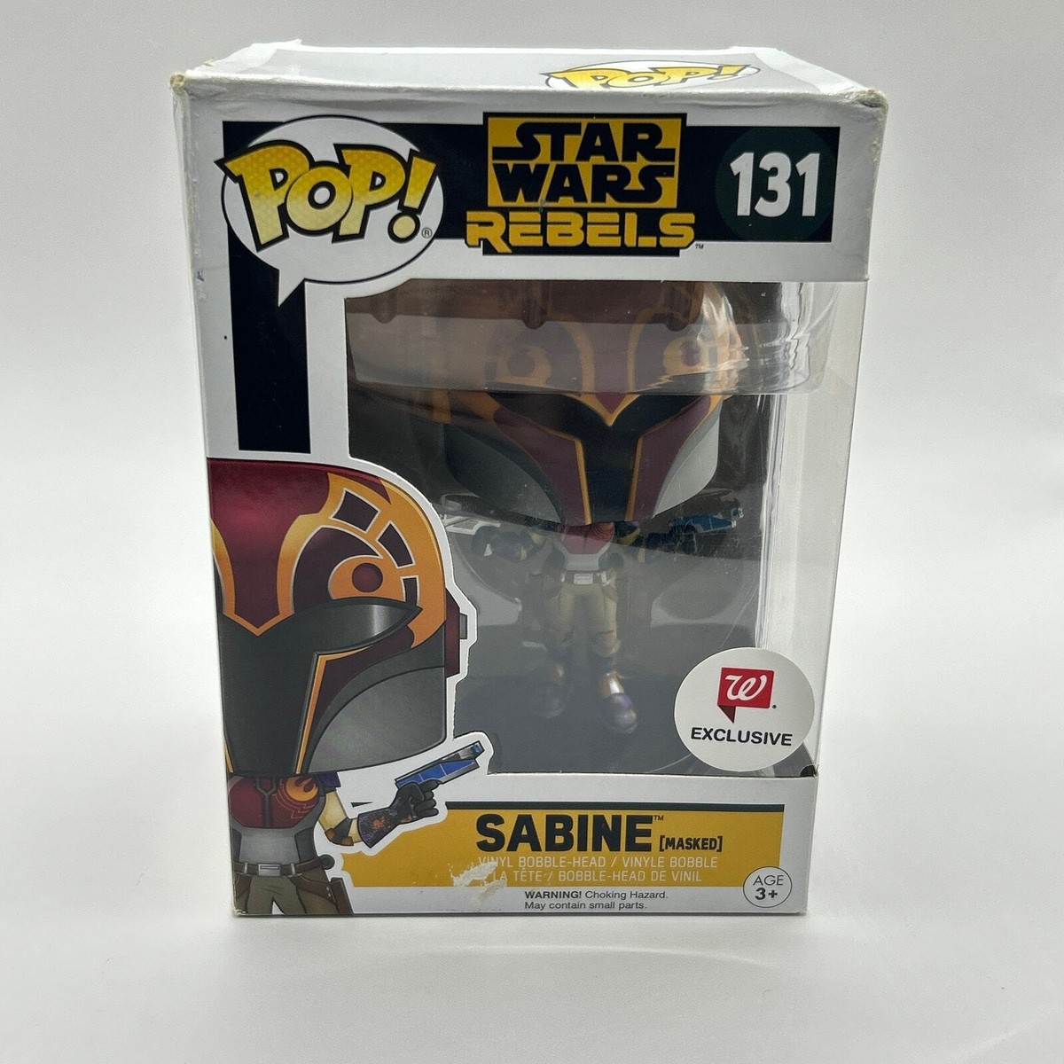 Funko Pop! Star Wars Rebels - Sabine (Masked) #131 Damaged Box | eBay