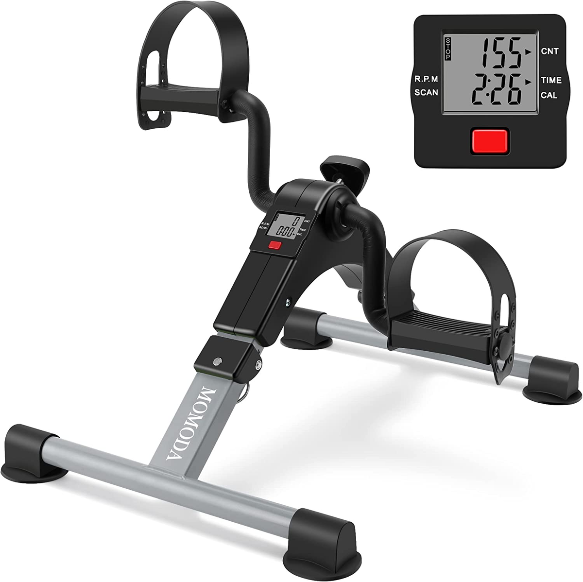 Under Desk Bike for Leg Seniors Rehab Arm Leg Pedal Exerciser