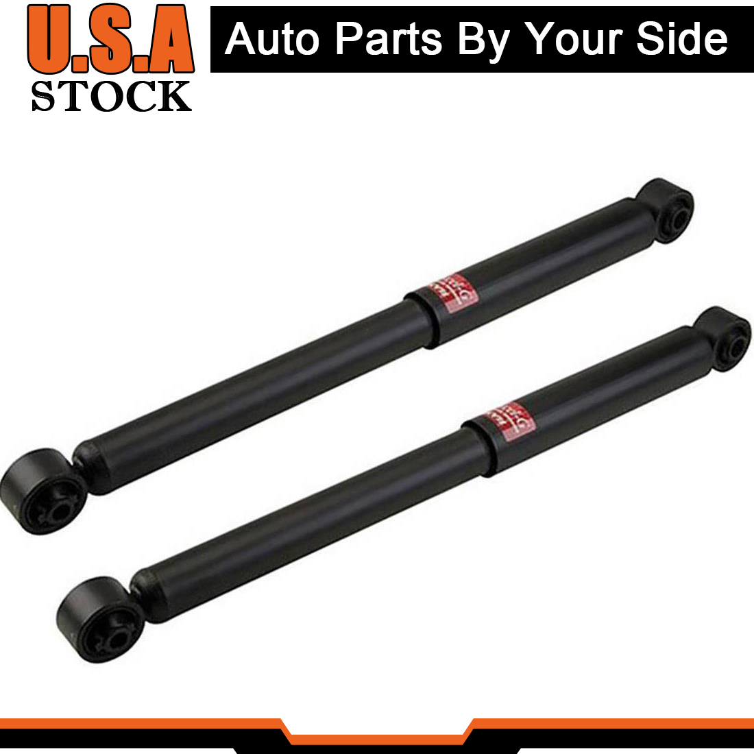 2 KYB Left+Right Rear Shocks Absorbers Struts Inserts for Mitsubishi for Dodge