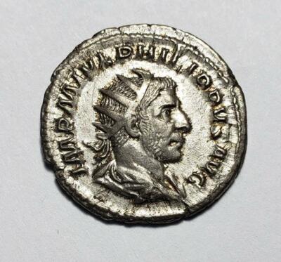 Philippus I AR Antoninianus. Rome, AD 244-247. IMP M IVL PHILIPPVS