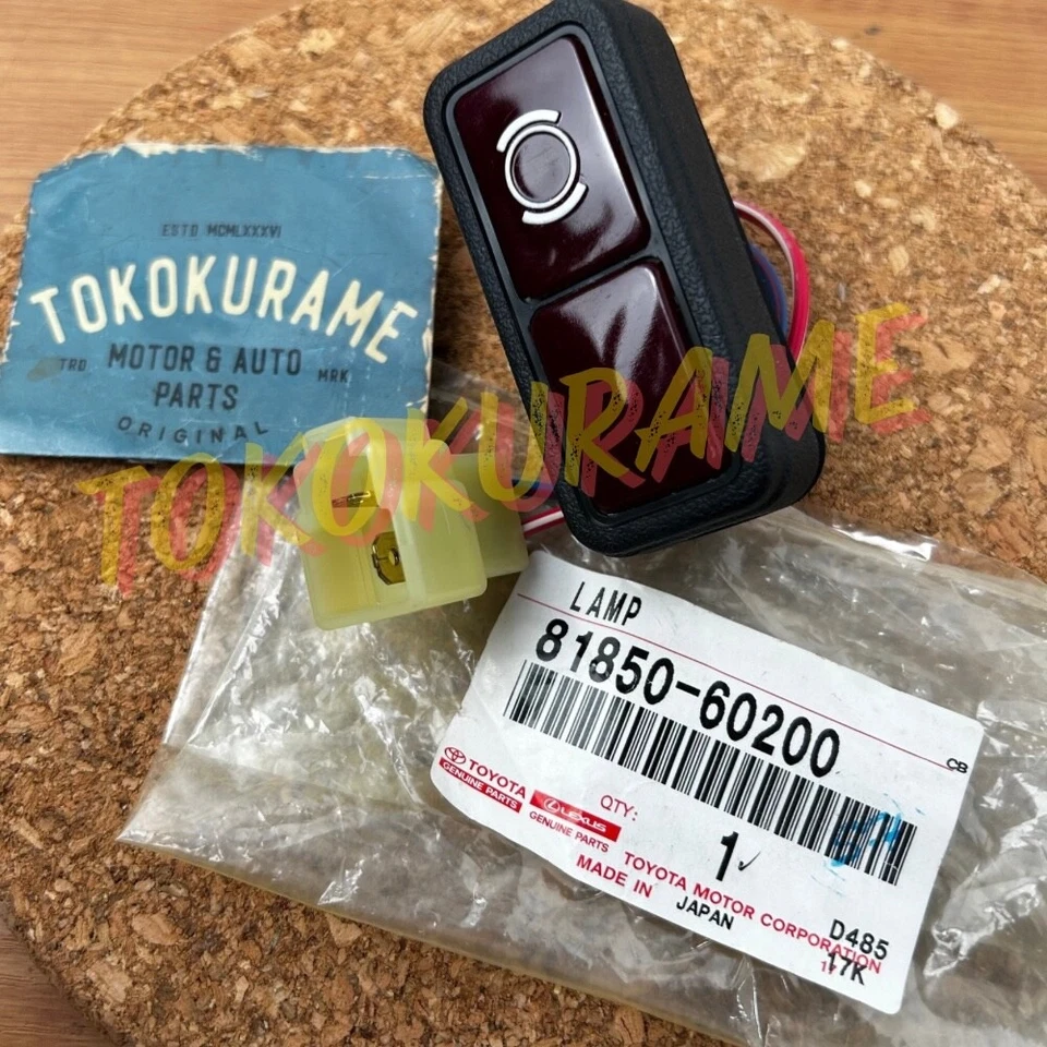 Lámpara indicadora de freno genuina Toyota Land Cruiser FJ40 FJ45 81850-60200 Foto 4 de 4