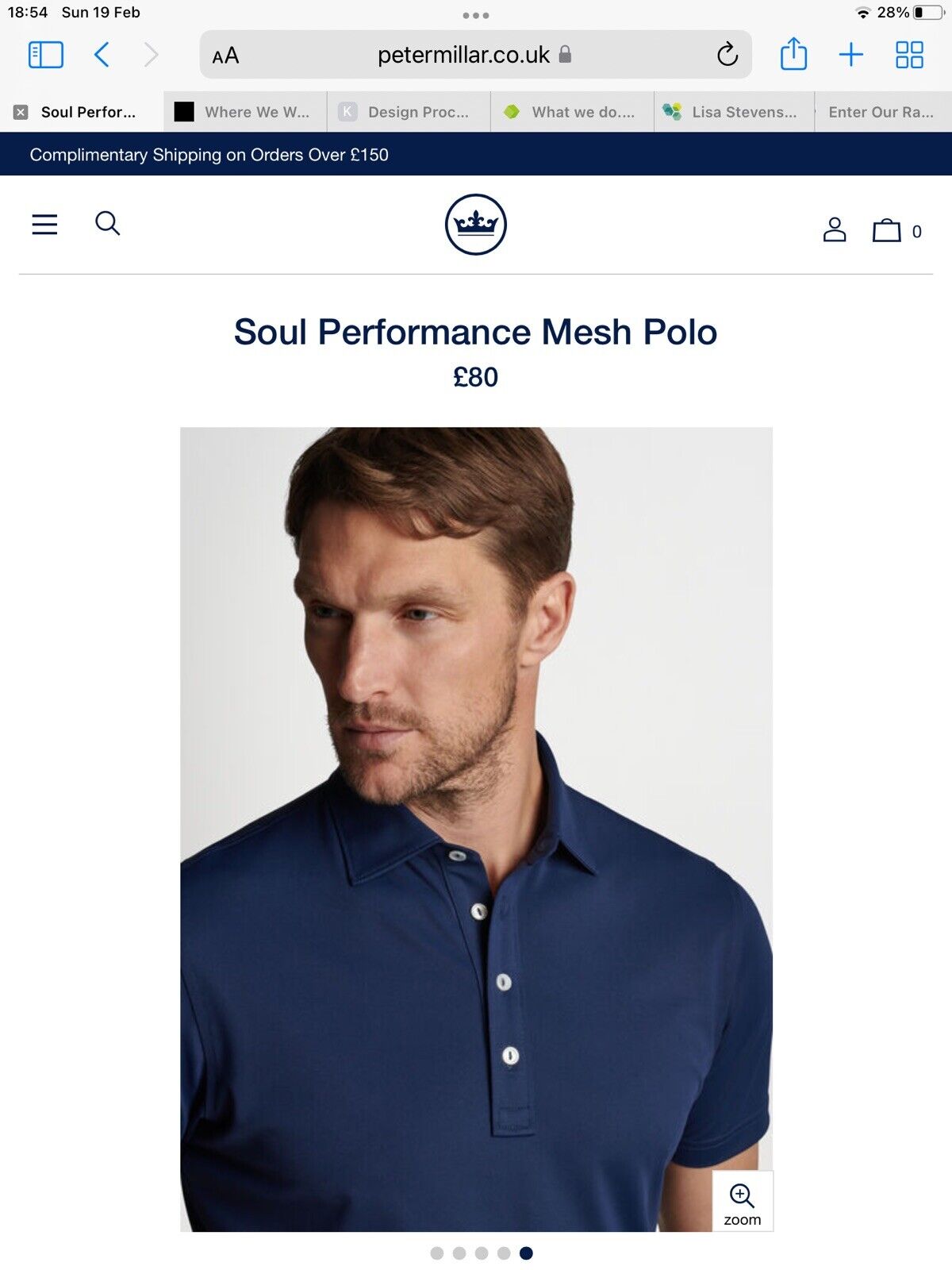 Peter Millar Golf Shirt XLarge (new with tags) | eBay