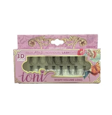 Ioni 3D Curls Faux Mink Individual Lash Extensions Wispy Volume Long 3D Curls