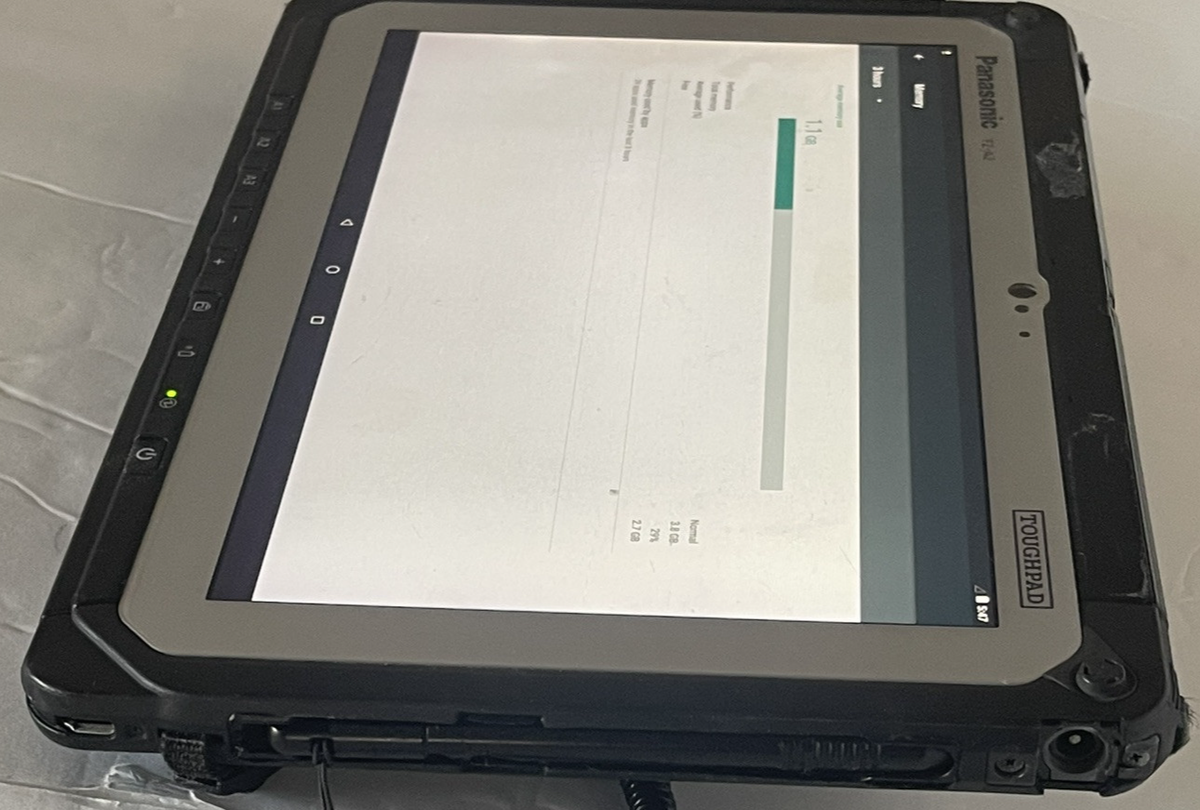Panasonic ToughPad FZ-A2- Tested & Working, With Android OS