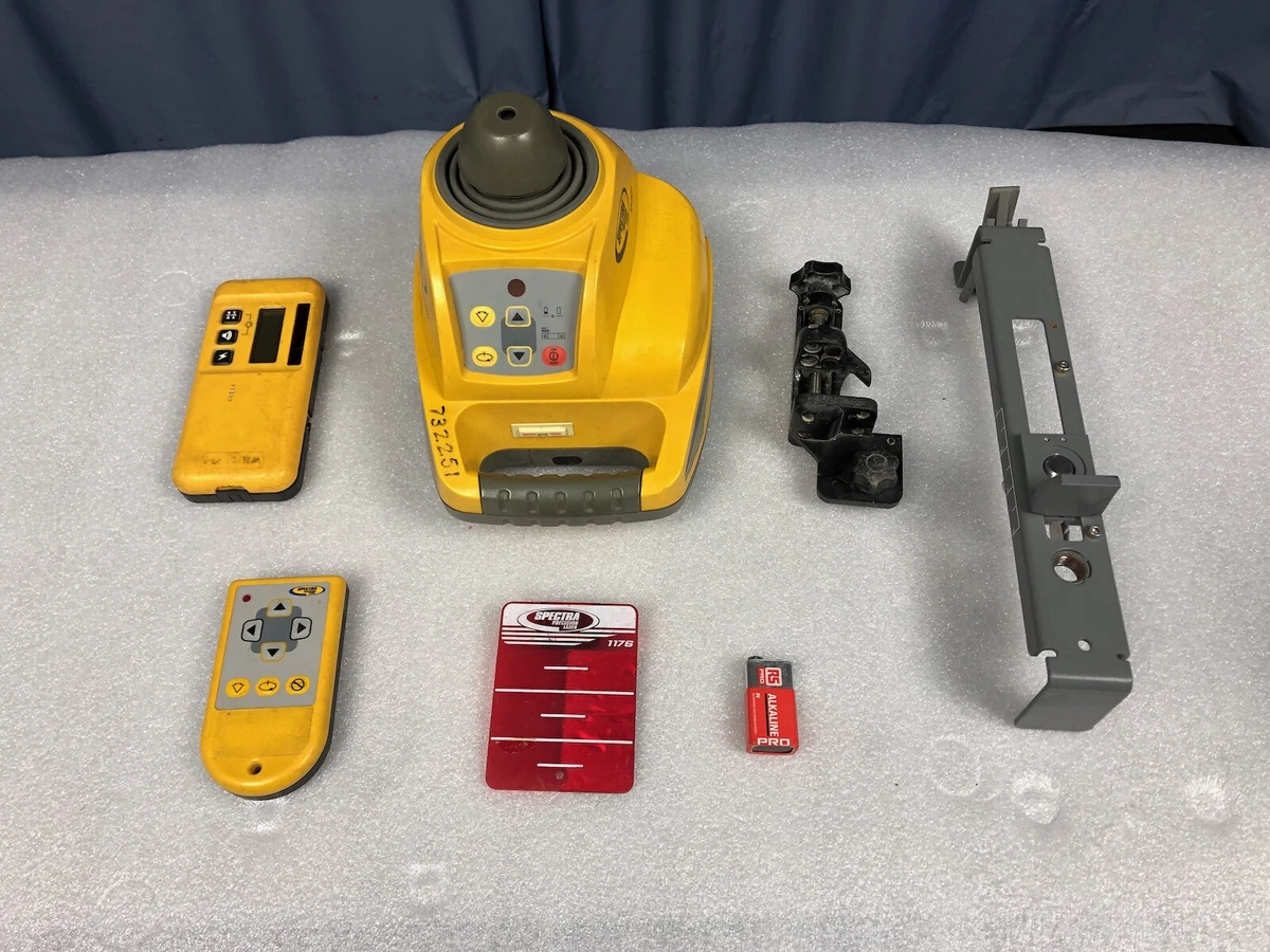Spectra HV301 Precision Rotating Rotary Laser Level w Case