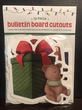 Best Brands Bulletin Board Cutouts Christmas/Holiday 24 Pieces New In Packages