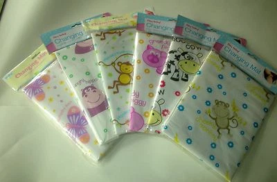 FIRST STEPS Baby Travel Changing Mat Folding Portable Diaper Wipe Clean Waterproof Nappy Bag