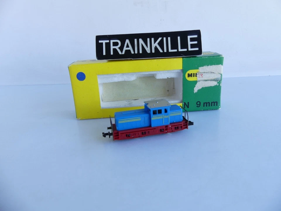 2026 MINITRIX N 1:160 / LOCOMOTIVE DIESEL TYPE LOCOTRACTEUR - Photo 1/4