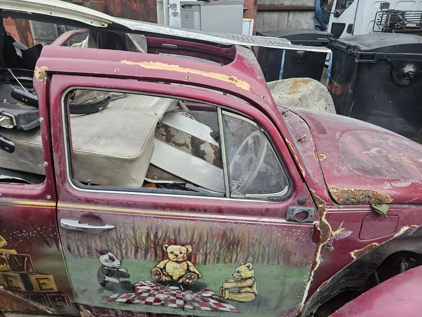 Classic vw  beetle Convertible 1972 1303 historical,Complete,project,tax exempt - Picture 4 of 15